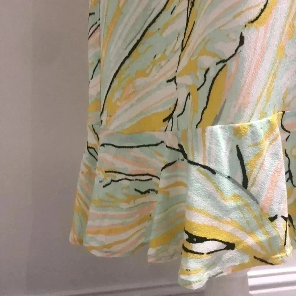 Diane Von Furstenberg Tatum Tulsi Shell Lagoon dress Medium New with Tags - Picture 7 of 12